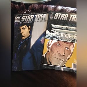 STAR TREK cómics IDW (two)